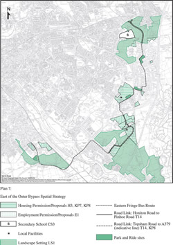 Plan 7: East of the Outer Bypass Spatial Strategy
